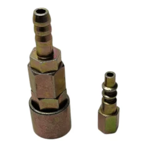 quick coupler set for electric tyre chamber